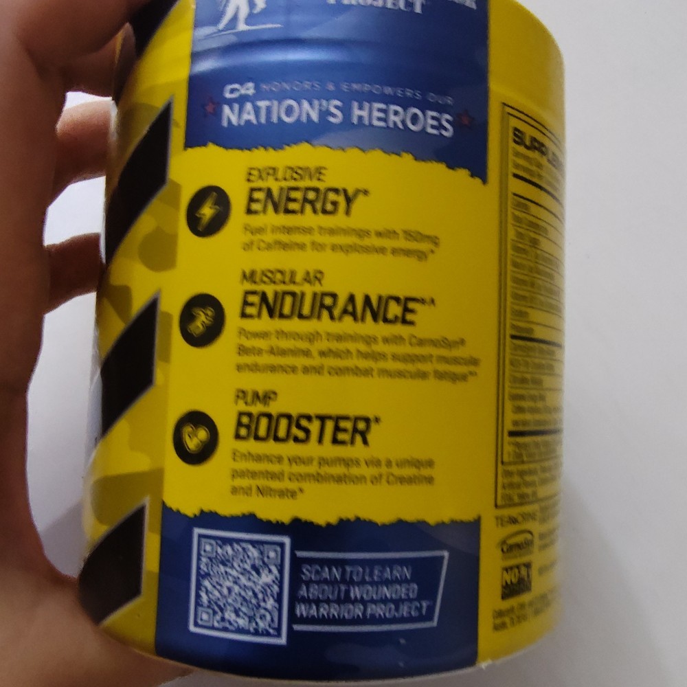 Cellucor C4 Original Pre Workout Powder Energy Strength & Power Mango Foxtrot