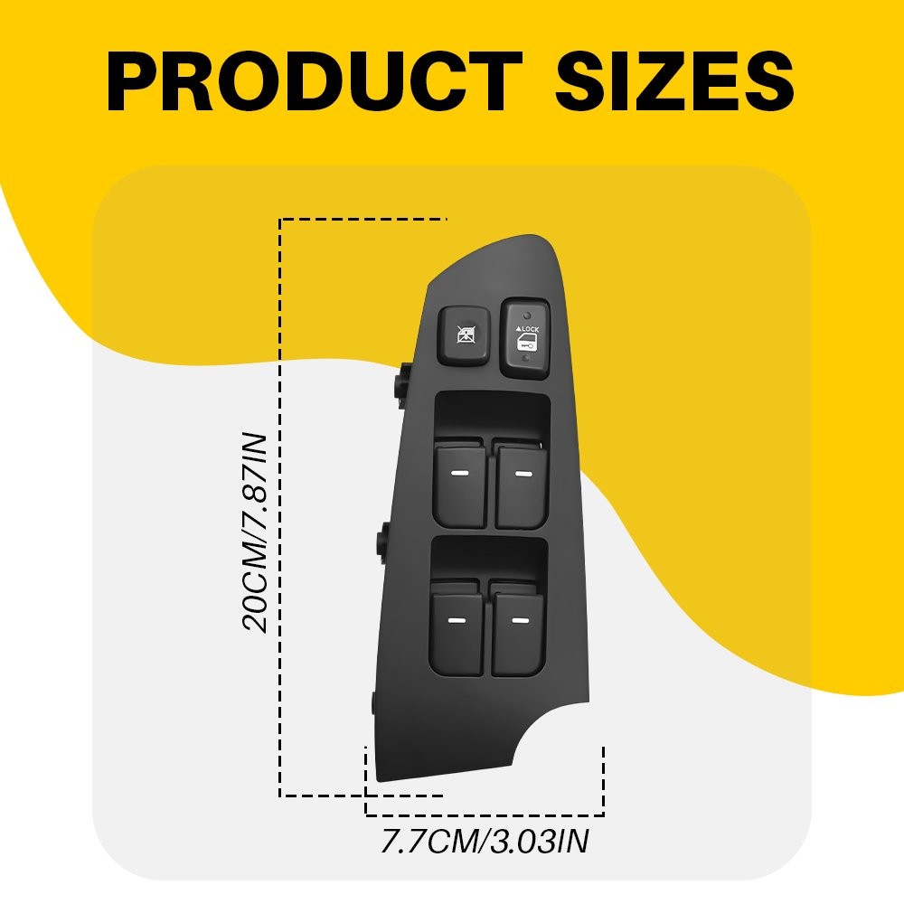 For Kia Forte 2010-2013 Front Power Driver Side Control Window Master Switch