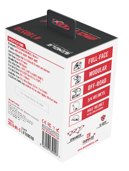 UClear Motion Infinity Bluetooth Headset Single For Rider 180510