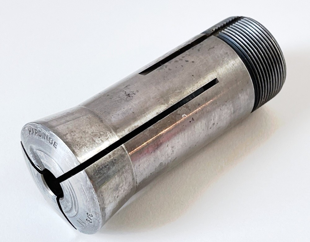 3/8" HARDINGE 5C Round Collet External & Internal Threads USA .375"