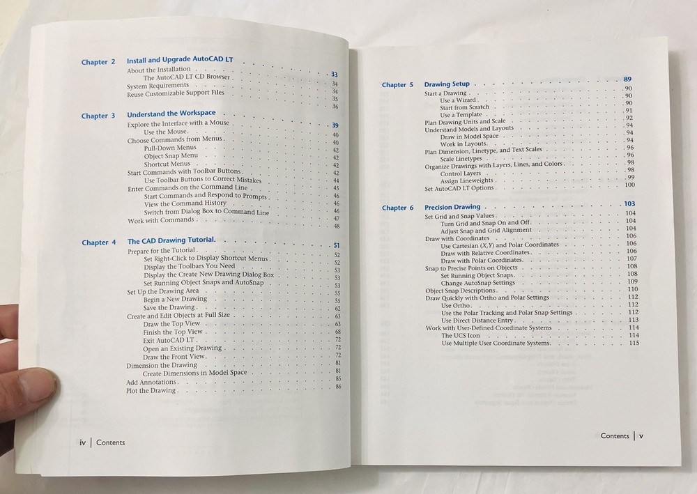 AutoCAD LT 2004 Getting Started Guide + Quick Reference Card Vintage Manual Only