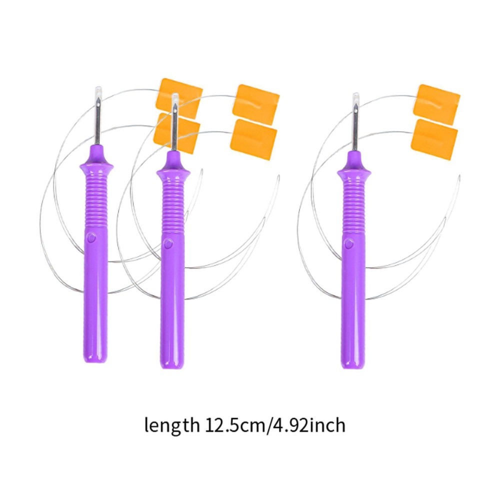 Embroidery Punch Needle Embroidery Weaving Tools Practical Needlework Needle