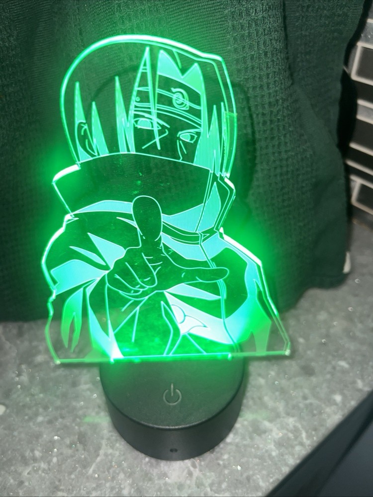 Naruto Night 8 3D LED Lighting