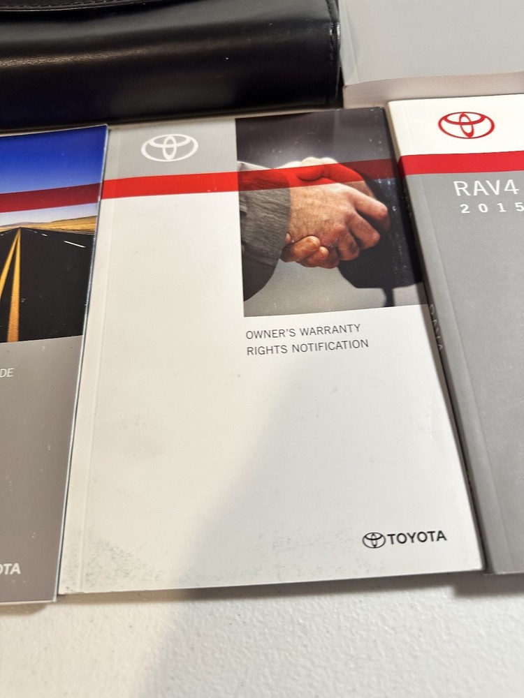 2015 Toyota RAV4 Owners Manual Set