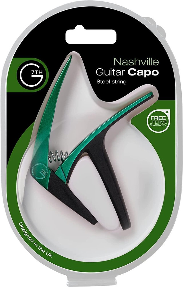G7th Nashville 6-String Guitar Capo, Green