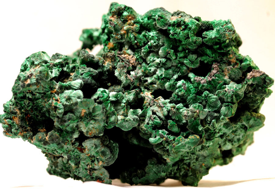#0118 Malachite - Nice piece - Ball and Hairy Type Malachite!