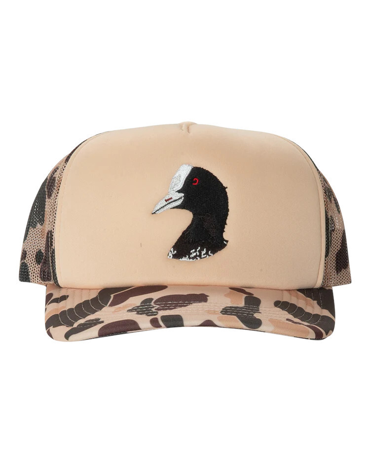 Banded Coot Foam Trucker Cap – Hunting Hat with Adjustable Snapback