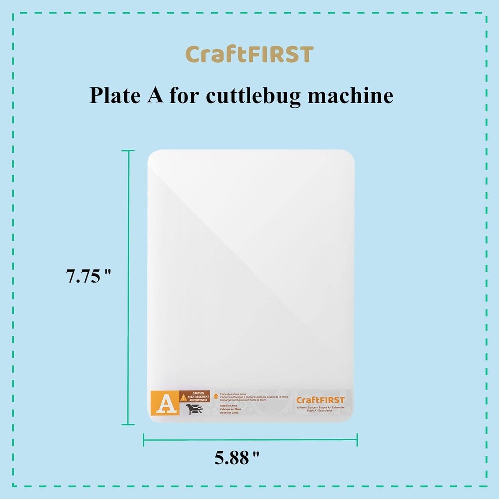 Cutting Plates and Mats for Cuttlebug Machine (A Spacer)