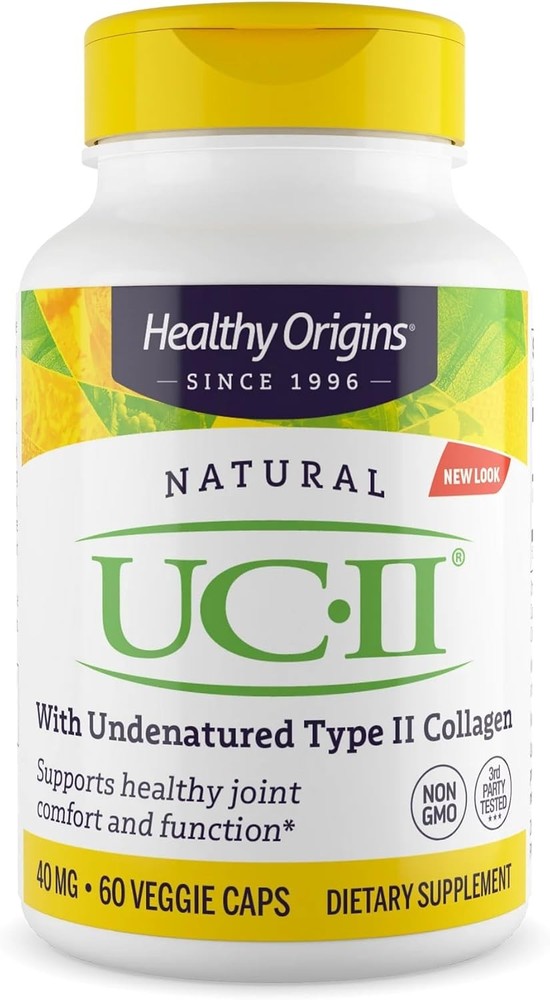UC-II 40 mg, 60 Veggie sules - Featuring Cliniy