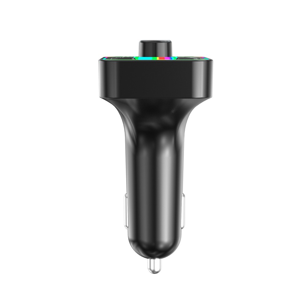 Bluetooth 5.0 Car Wireless FM Transmitter MP3 Player 2 USB PD Charger Adapter