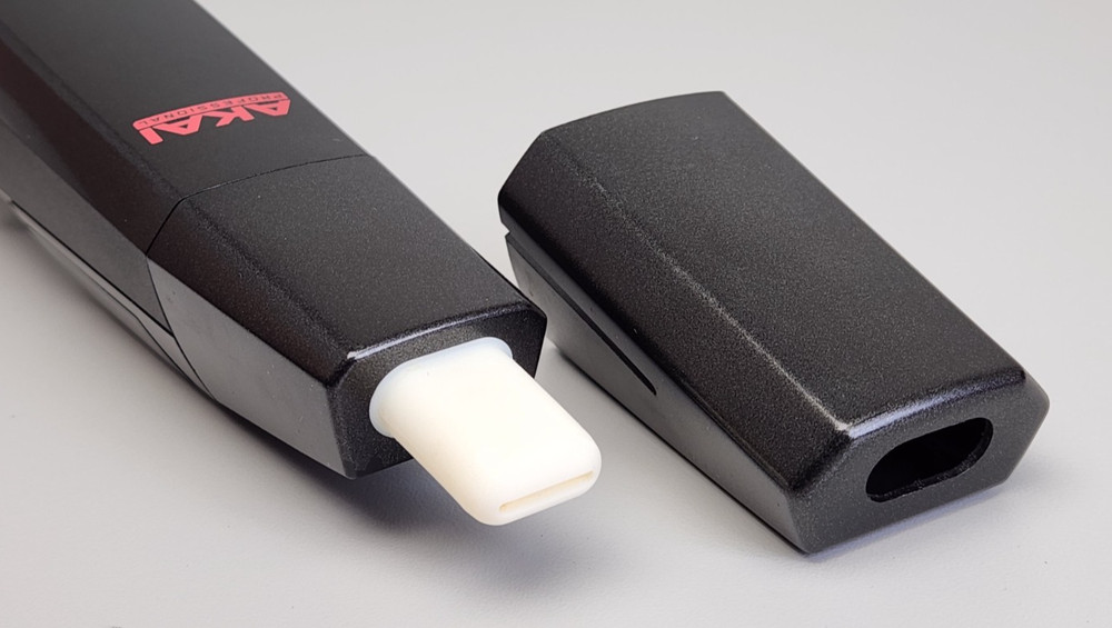 Akai EWI 5000 Electronic Wind Instrument / MIDI Controller Black w/ Case, Tested