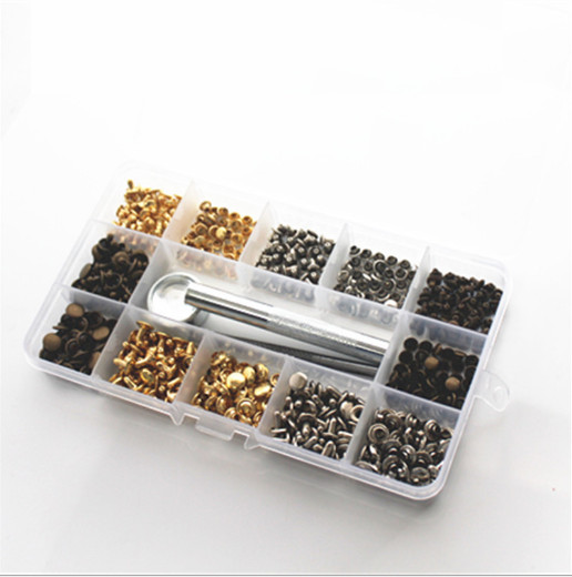 180pcs/set 6mm 8mm Clips Double-sided Rivets Fasteners Installation Tools