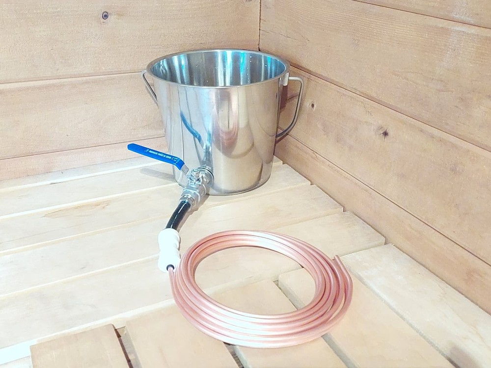 Add steam to sauna quickly and efficiently!