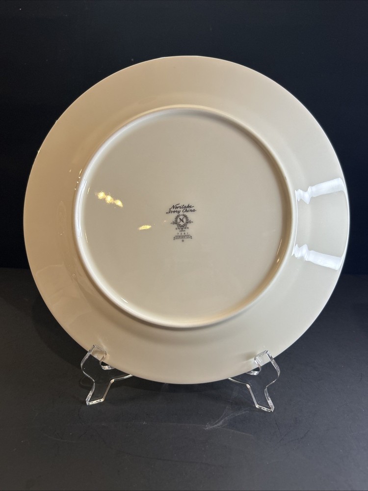Noritake CERVANTES 5 Pc Place Setting Ivory China 7261 EUC