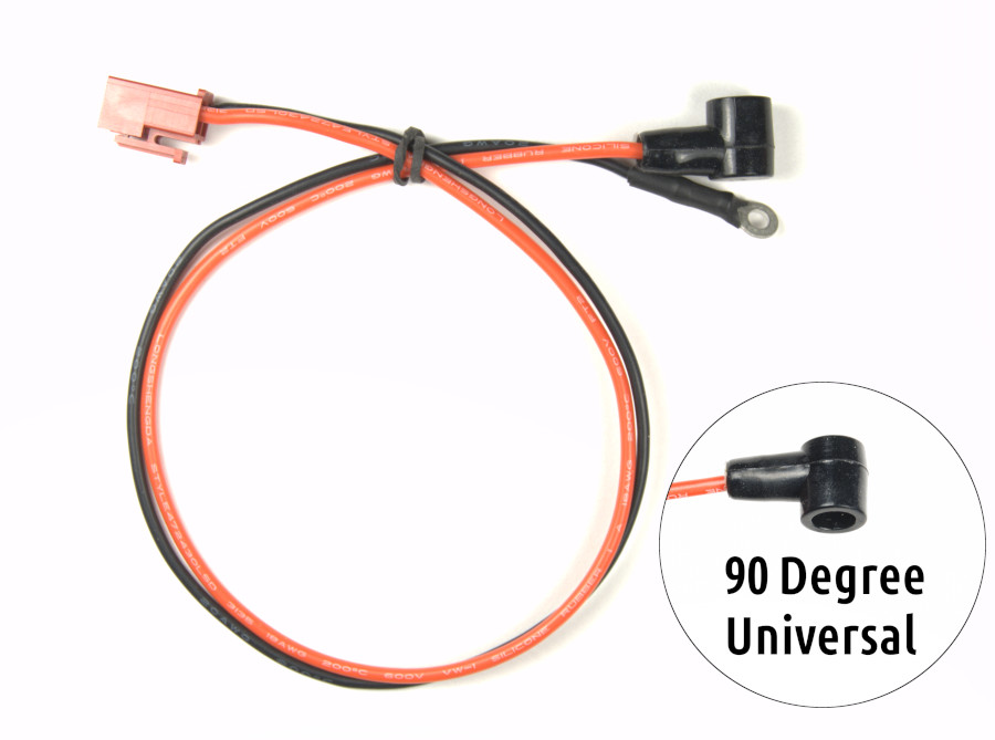 Onboard Glow Plug Driver /  Controller Harness Only 90 Degree Universal