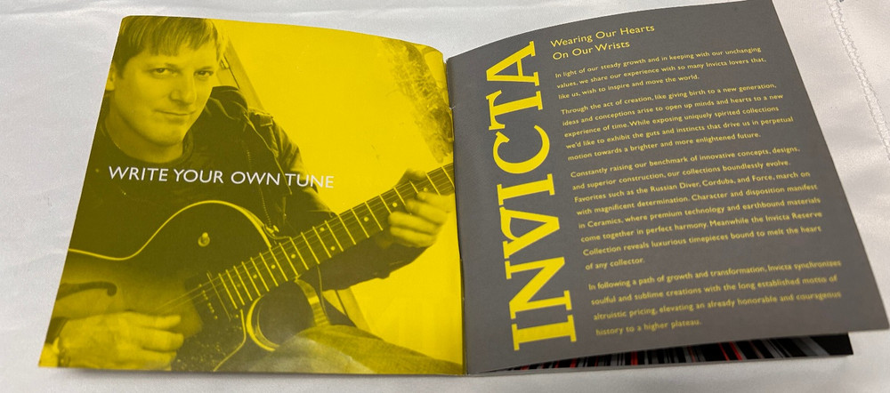 Invicta Start Your Own Movement Catalog