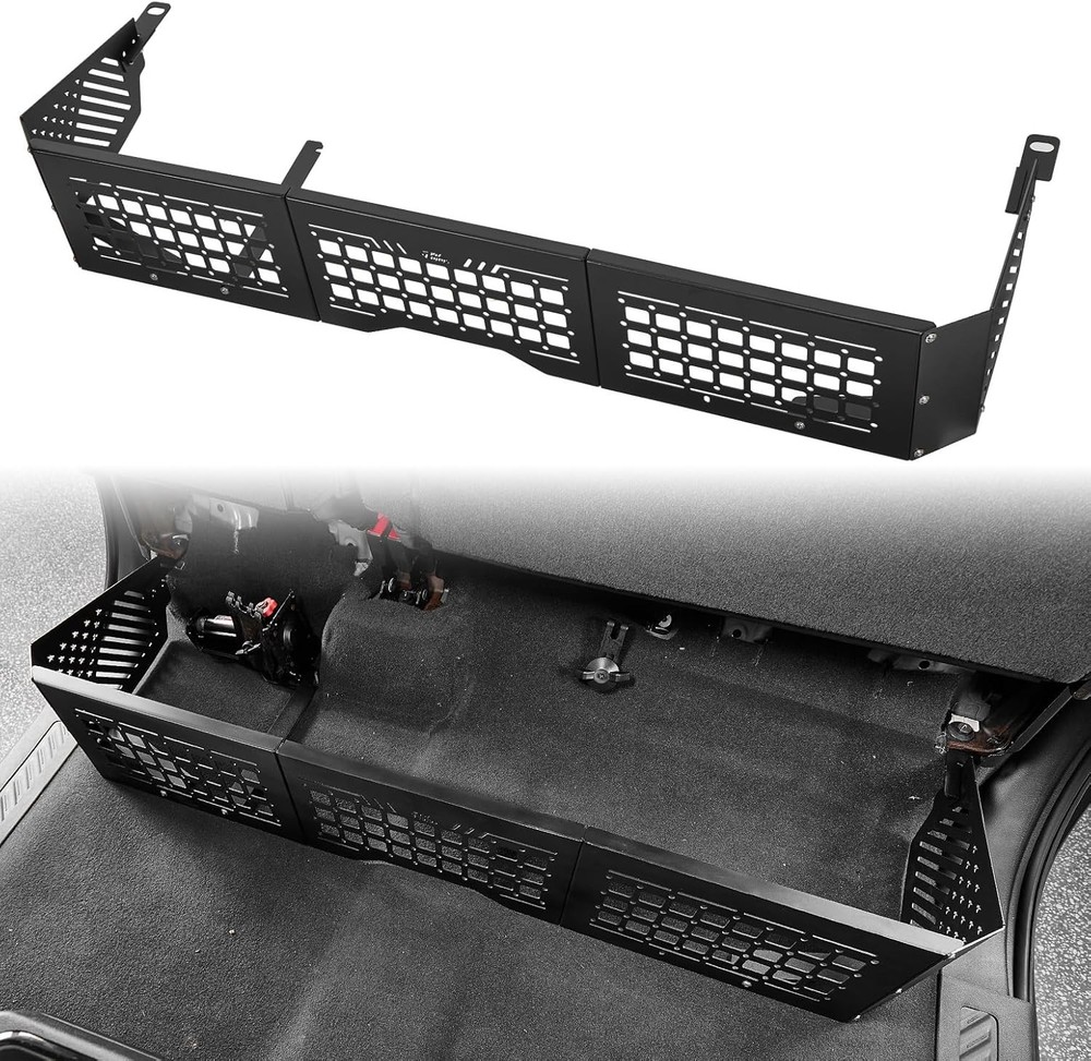 JOYTUTUS Under Seat Storage Molle Panel Silverado 2019-2026