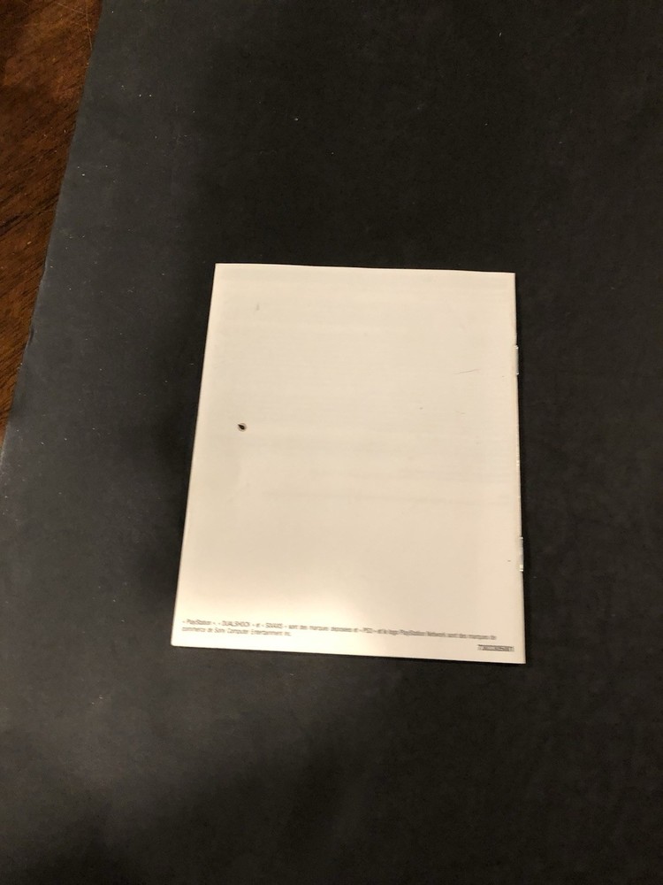 need for speed rivals ps3 Manual insert only