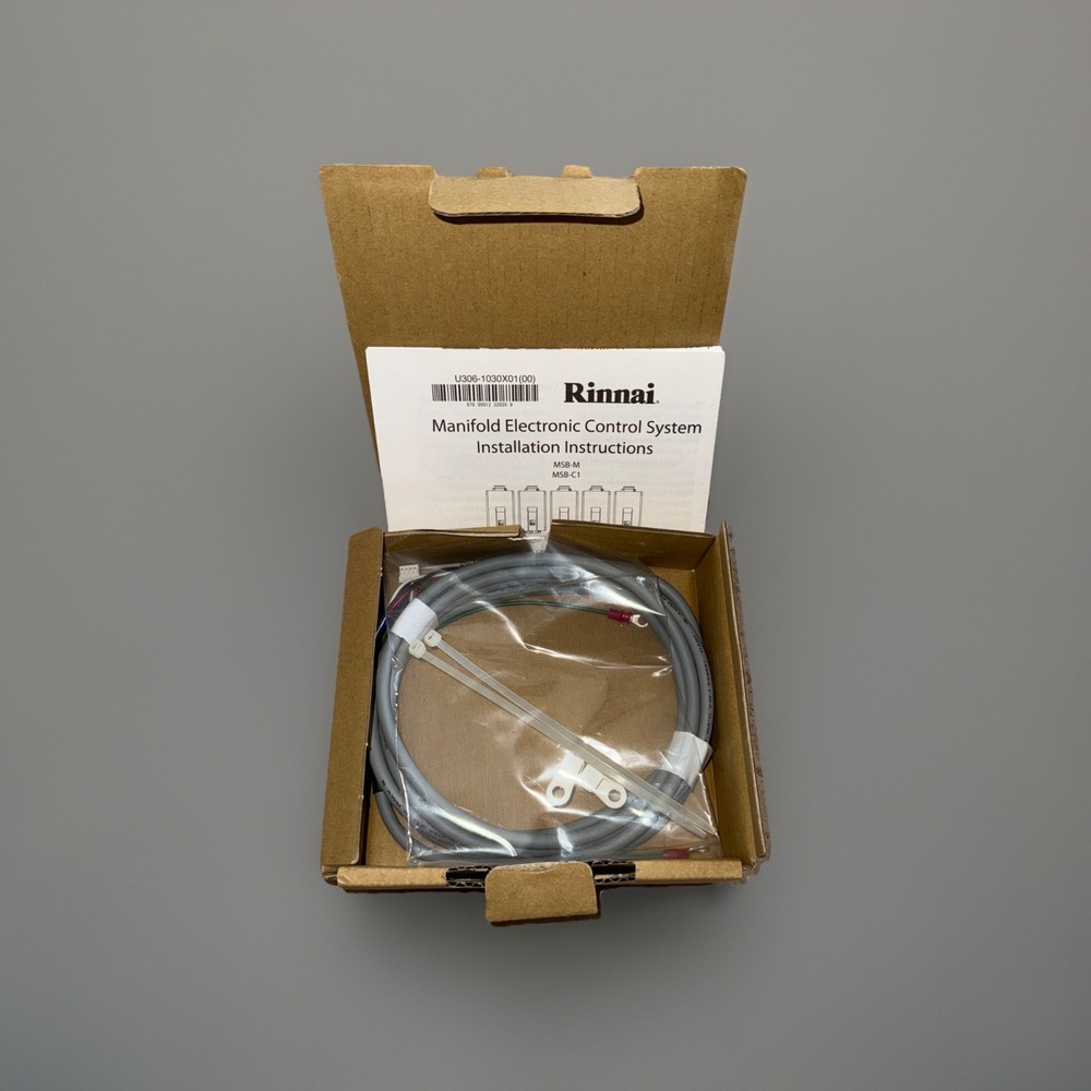 Rinnai water heater Pack B MECB04 Manifold Electronic Control System wiring