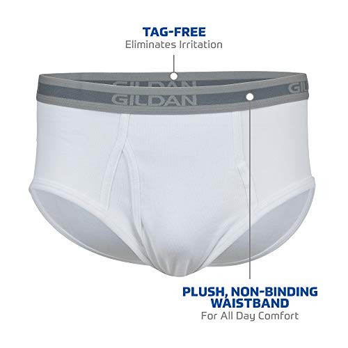 Men's Brief Underwear Multipack Large 6 White (6 Pack)