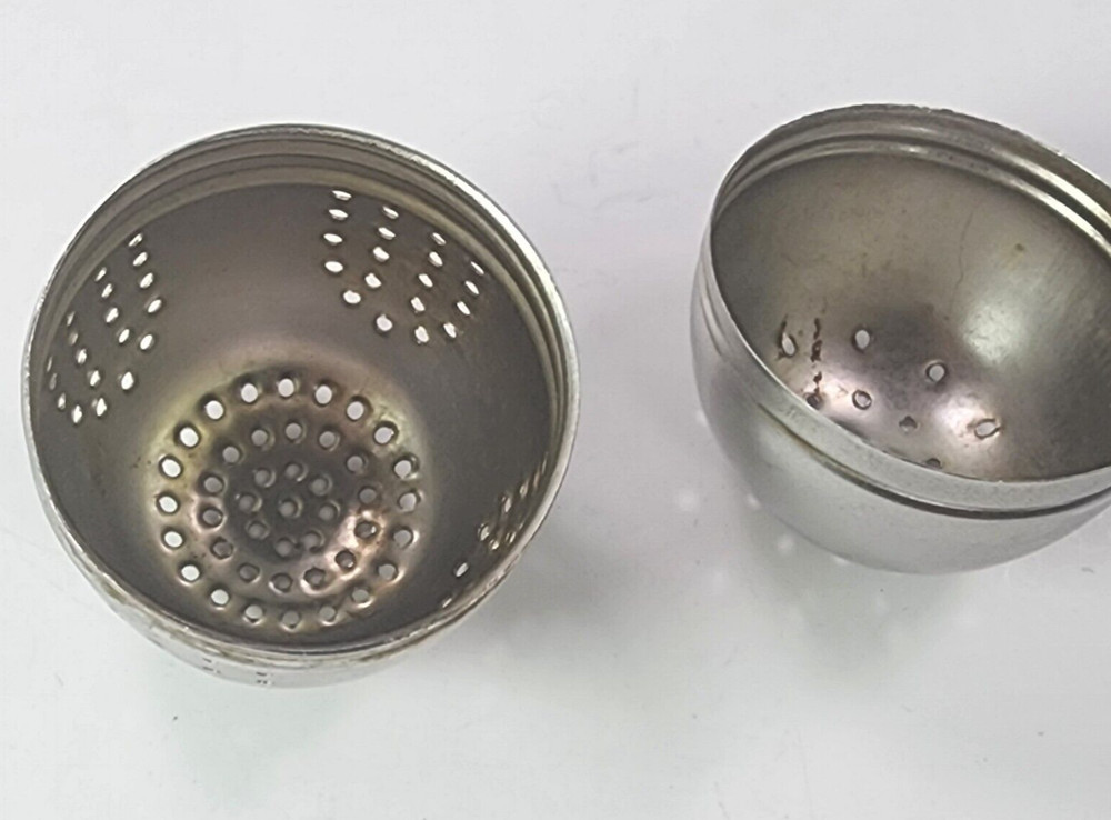 Vintage Loose Leaf Tea Coffee Strainer Infuse no chain