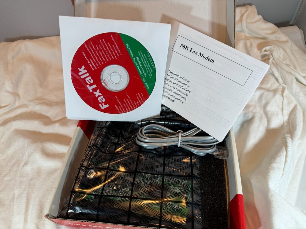 Data/Fax Modem 56k V.92 PCI Modem - Open Box New