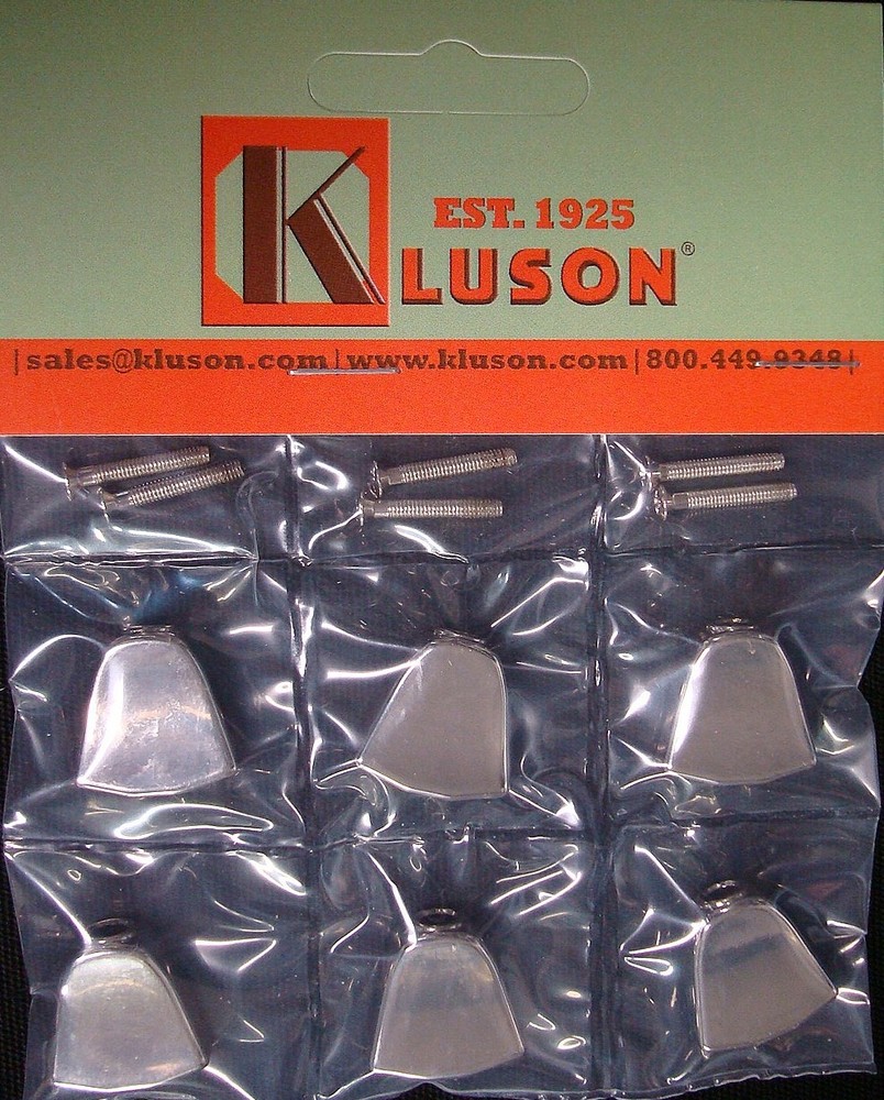 KRTMB04N Kluson® Replacement Keystone Button Set For Revolution Tuners Nickel
