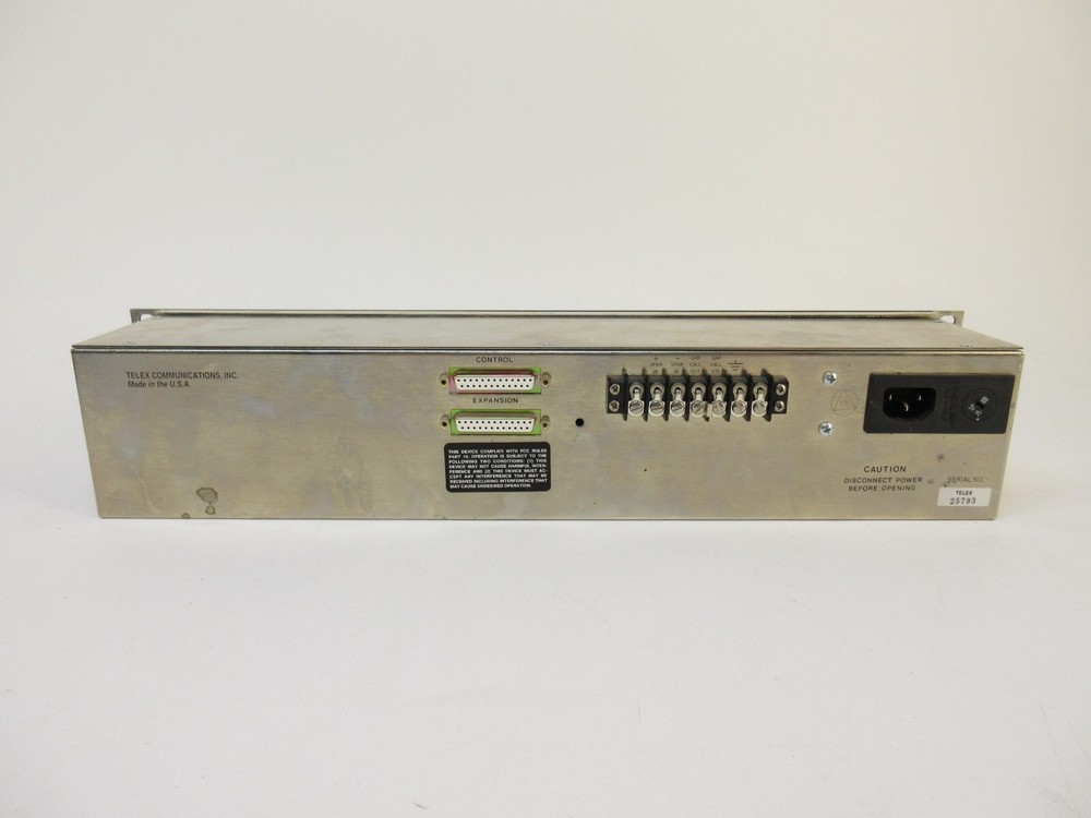 Telex RTS EKPD96-8 Telex Matrix Intercom Control Panel System with Power Cord