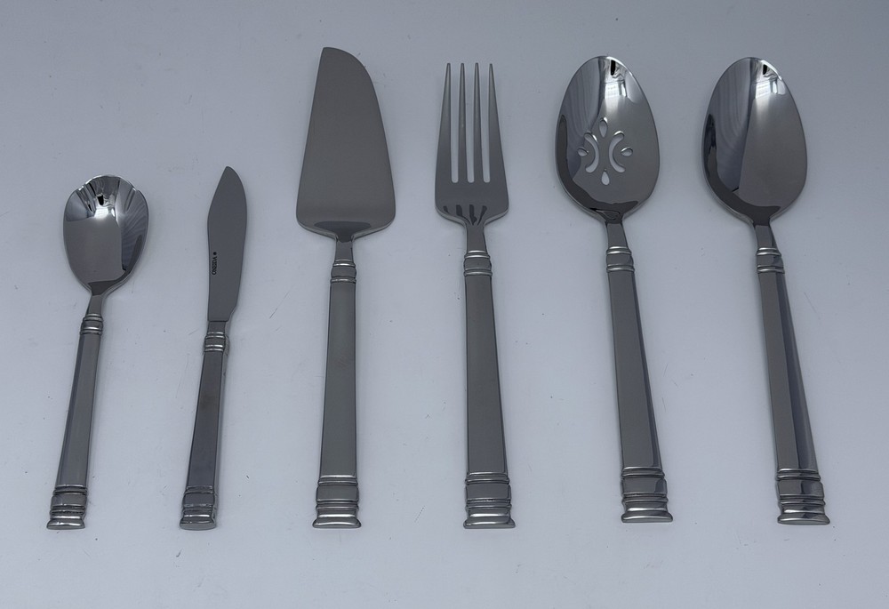 Oneida Lynton 6 Piece Serving Set Quality 18/10 Stainless