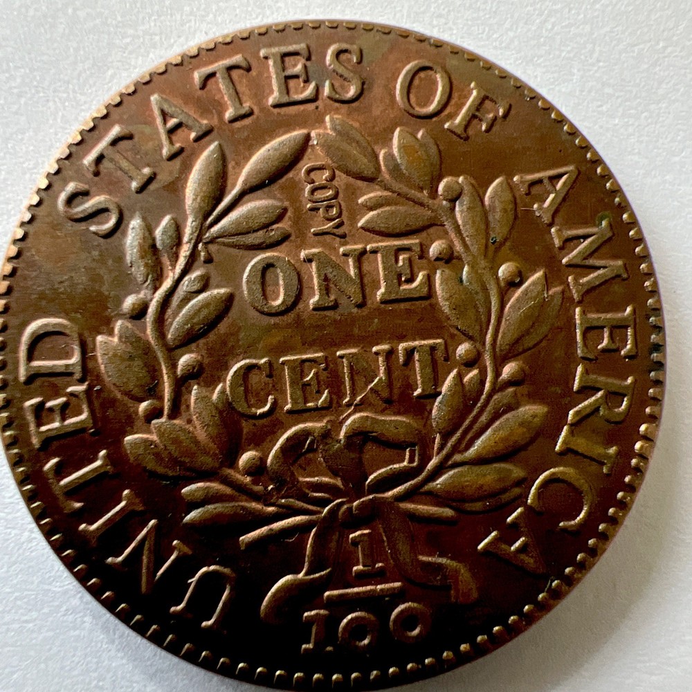 1804 Draped Bust Large Cent COPY