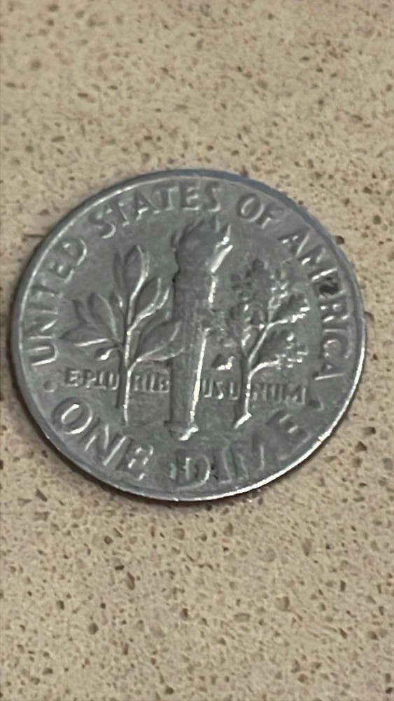 1965 Roosevelt Dime No Mint Mark Circulated