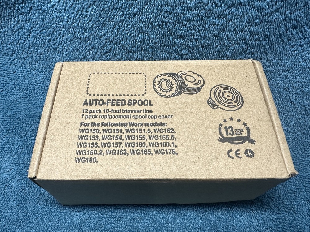Yesland 14 Pack Edge Spool And String 12 Spool And 2 Caps New In Box