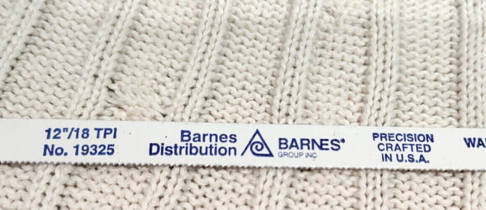12" Barnes Distribution Saw Blade Model # 19325