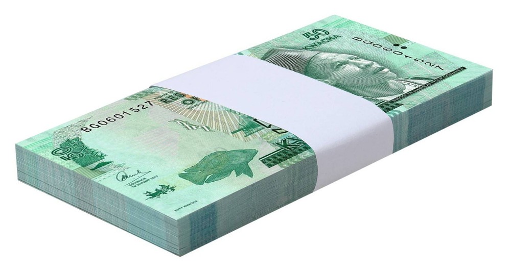 Malawi 50 Kwacha, 2017, P-64d, UNC X 100 PCS Bundle Pack