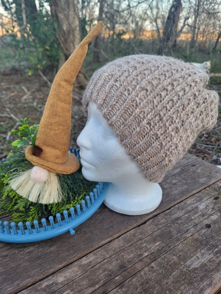 Handmade Alpaca Blend Knit Winter Beanie