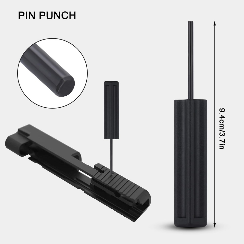 Tool Kit for Glock with Front Sight Remove Pin Punch Magazine Disassembly Too...