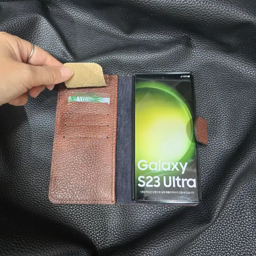 Galaxy S21 Ultra Leather Handmade Diary Case