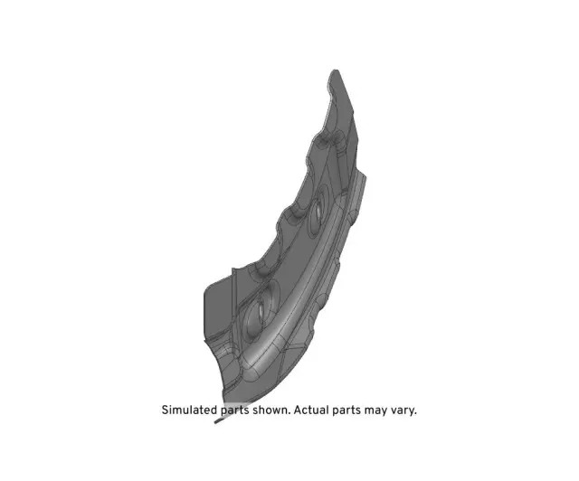 Genuine GM Driver Side Front Compartment Front Side Rail Reinforcement 84036668