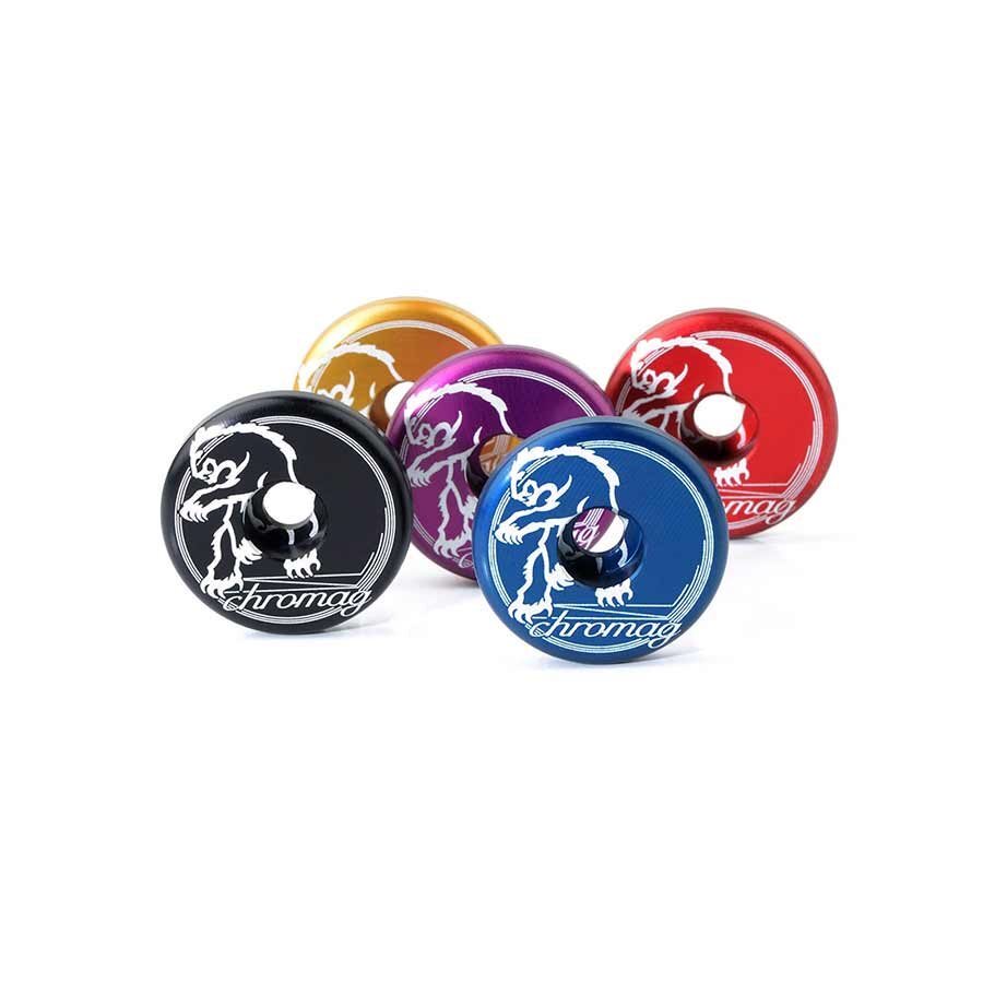 Chromag, Top Cap, 1-1/8'', Gold