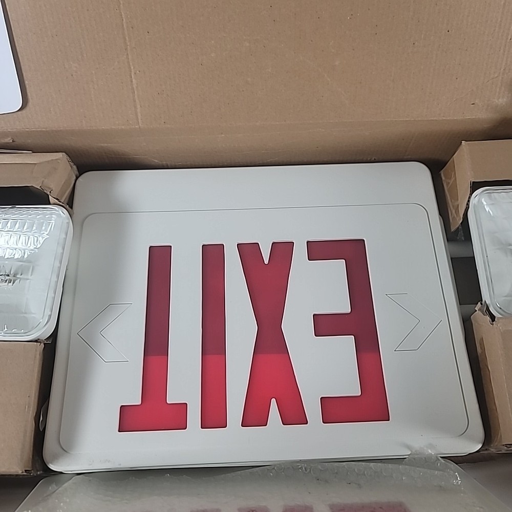 Sure-Lites APH70RWDHSQ Exit Sign Emergency Lighting New Open Box