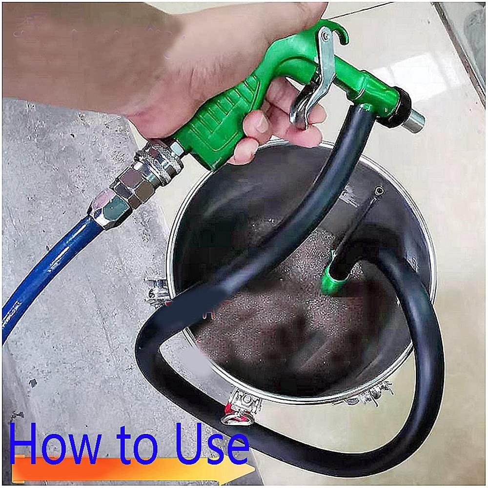 Chiloskit PS-2 Heavy Duty Sandblaster Sand Blasting Kit Rust Remove Tool for ...