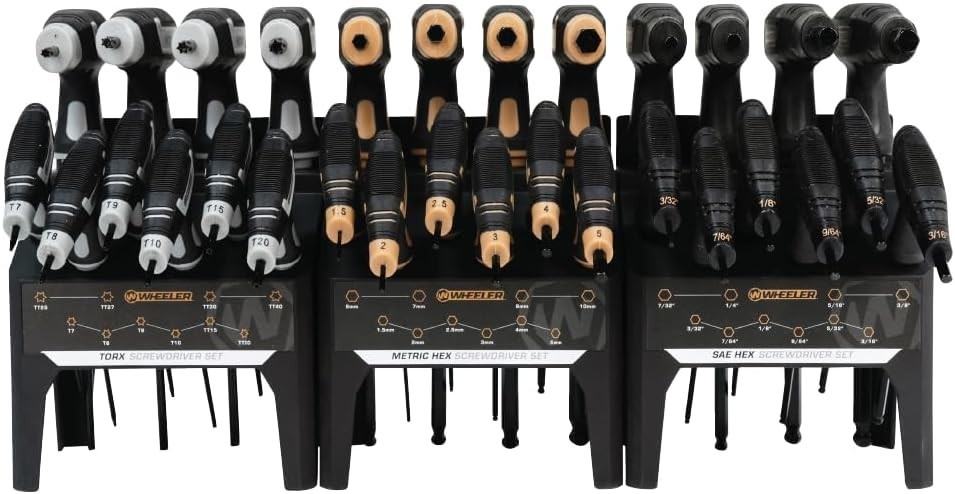 SAE Metric Hex Torx P Handle Set for Gunsmithing Tools