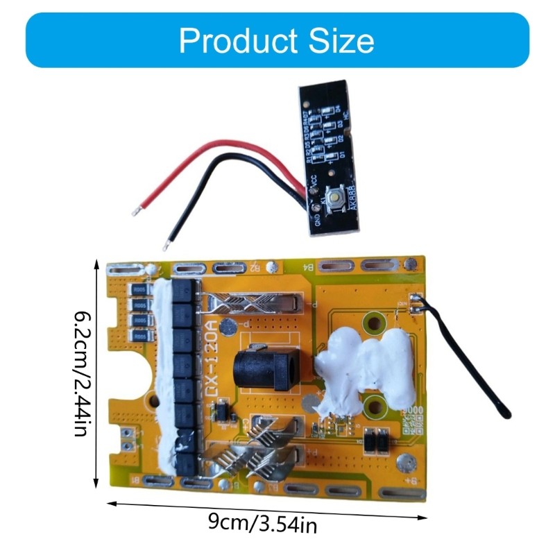 21V Heavy Duty Tool Accessory Protective Panel 8MOS LED Side Illumination