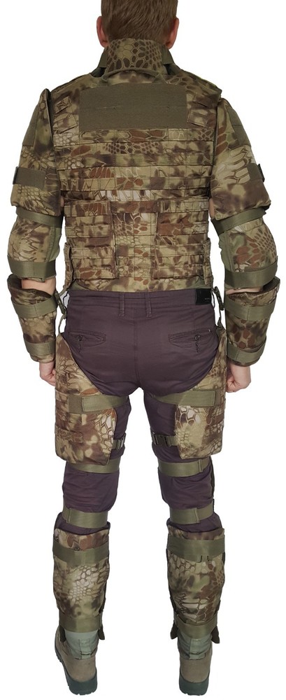 Tactical Thigh Rig Platform Kryptek Large Drop Leg Set Empty Chassis Kinetic
