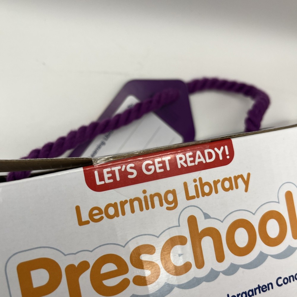 The Learning Library Preschool Learning Set New Unopened Educational Games