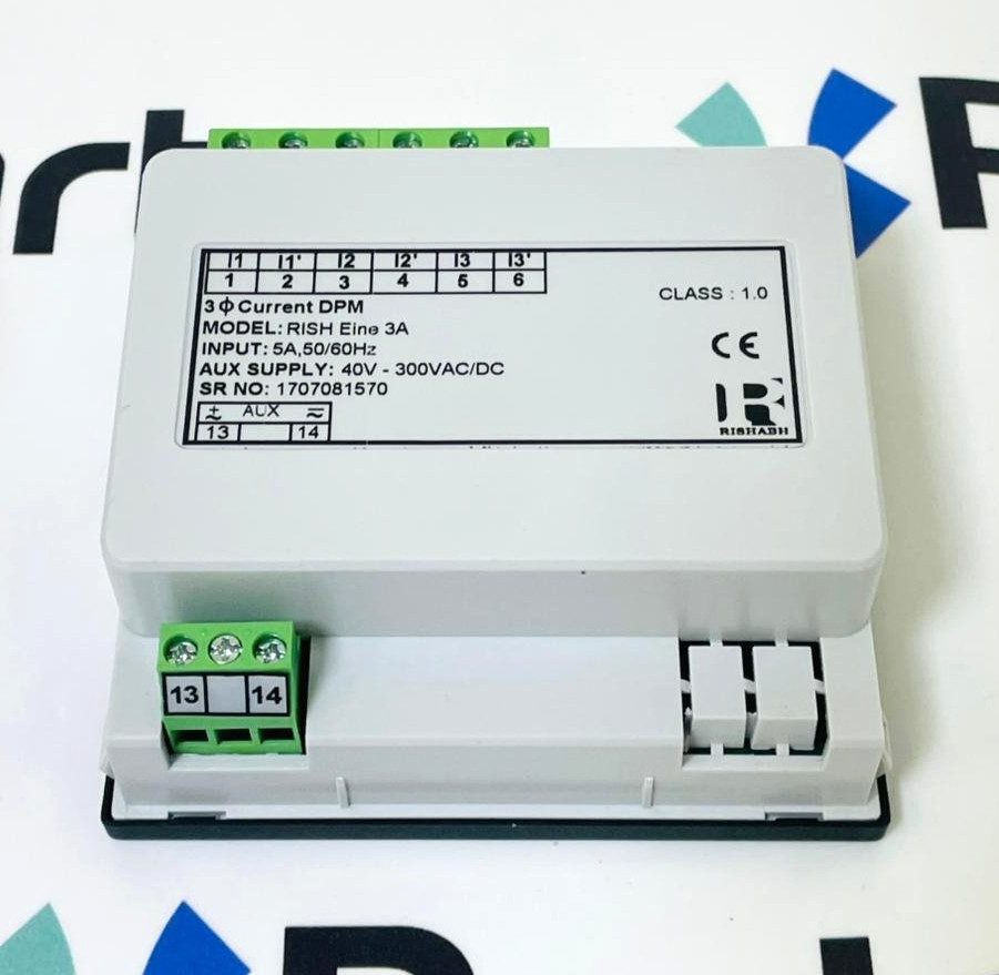 RISHBABH INSTRUMENTS RISH EINE 3A Digital Panel Meter EI99-G3K54M1000000