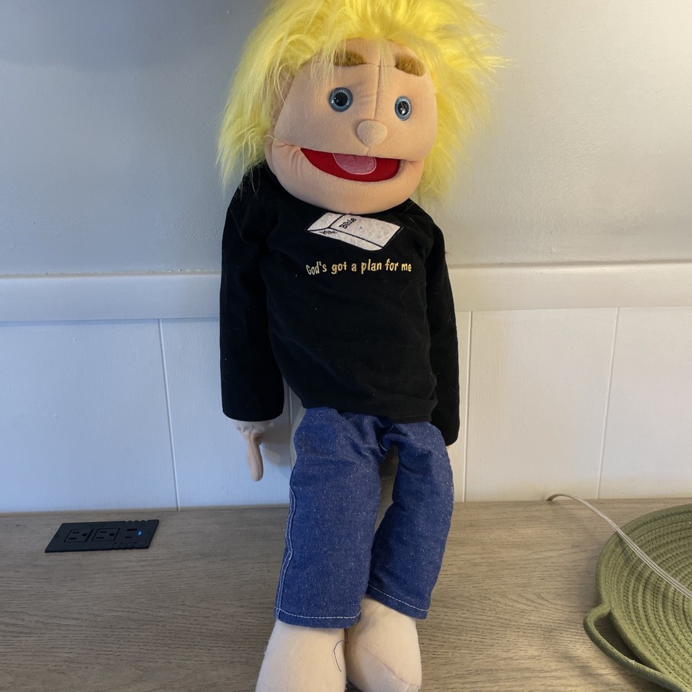 Vintage Boy Puppet 28 Inch