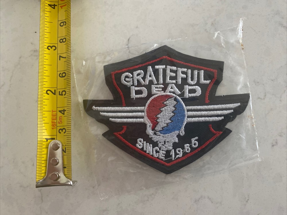 New - Grateful Dead Embroidered Iron On Patch