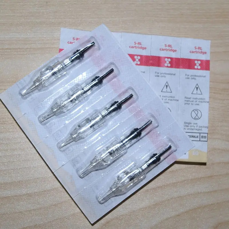 Disposable Microblading Eyebrow Tattoo Needles Sterilized Permanent Cartridges