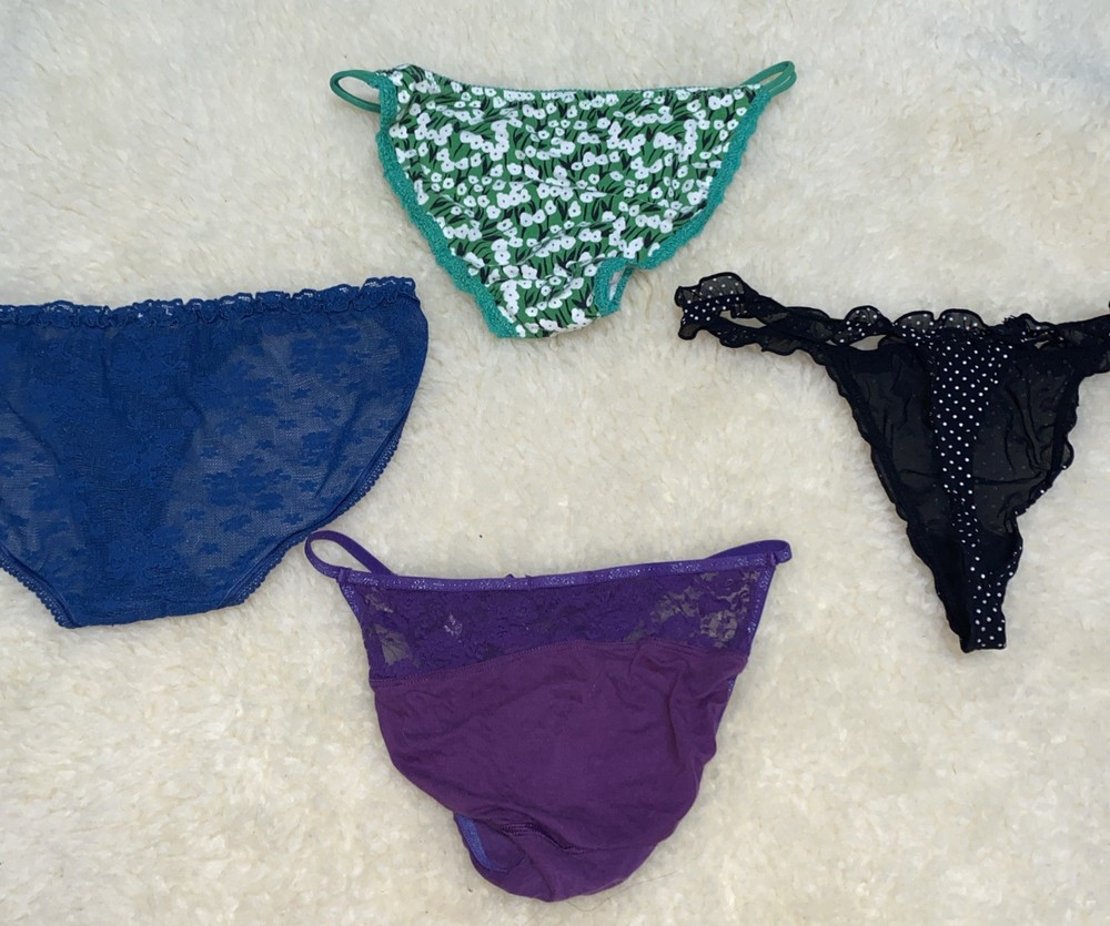 Vintage Lote 4 Pantis#8051